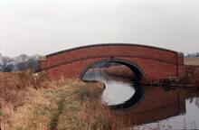 New Brighton Bridge, Northbrook. December 1972