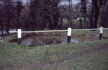 Weir at Pigeon's lock. April 1980