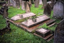 Grave of David Vavasor Durell. August 2001