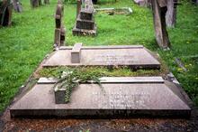 Grave of David Vavasor Durell. August 2001