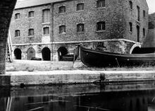 Warehouse at Worcester St. Wharf 1948