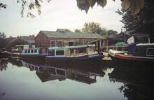 Jerico Wharf and Boatyard, Oxford. 14th November 1996