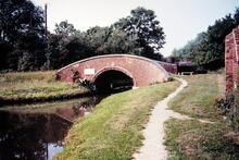 Dukes Cut Bridge and the entrance to Dukes Cut. 1991