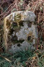 Milestone near Oxford. December 1972