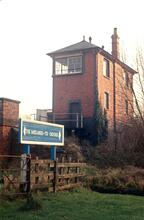 Wolvercote Junction Signal Box. December 1972