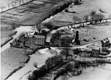 Cassington Mill beside Cassington Canal. 1959 