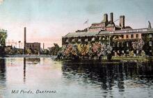 Burroughs, Wellcome & Co. building, Mill Ponds, Dartford (postcard)