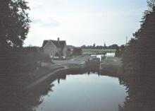 St John's Lock, Lechlade.  August 1992