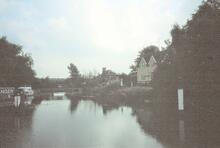 Buscot Weir. August 1992 