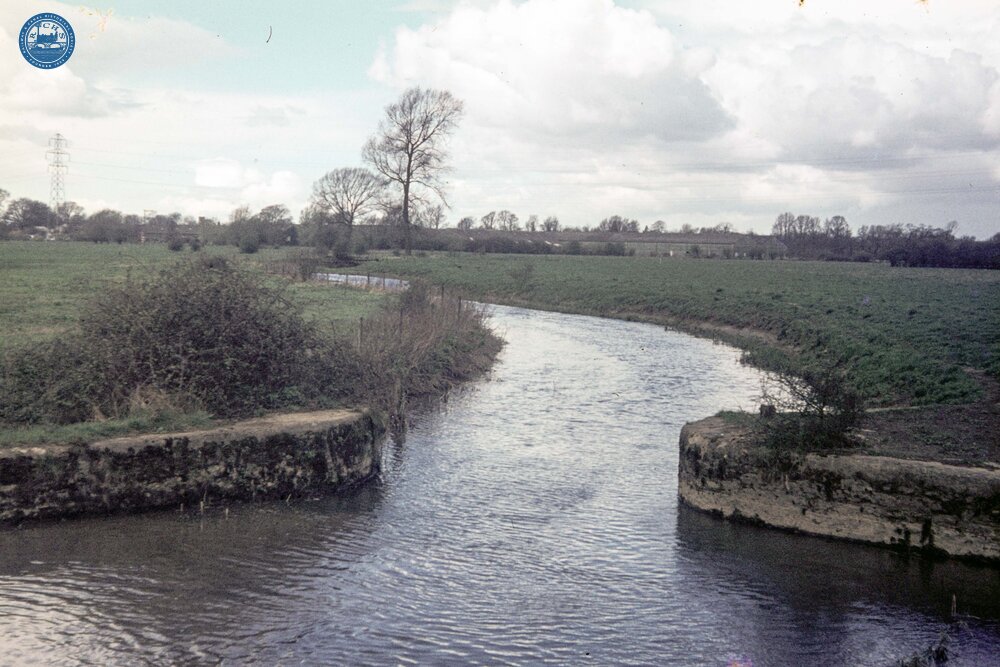 Entrance to Eynsham Wharf Stream. April 1972