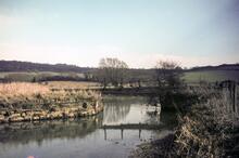 Footbridge over Eynsham Wharf Steam.
