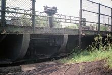 LNWR Swing Bridge over Sheepwash Channel. 1978