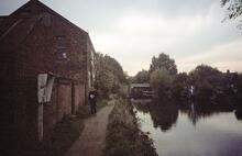 Osney Bridge from Upstream. 1996