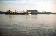 River Thames from Deptford. 1976