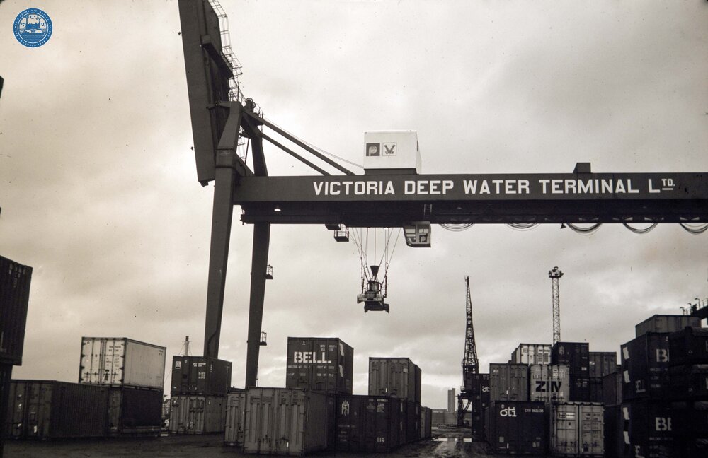 Victoria Deep Water Wharf. 1978