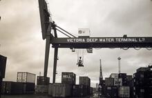 Victoria Deep Water Wharf. 1978