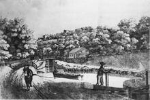 Forest Hill Top Lock. C1815