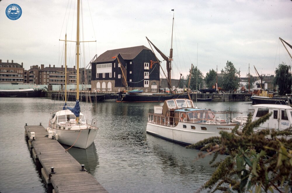 St Katherine’s Dock. 1975