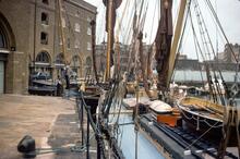 St Katherine’s Dock. 1975