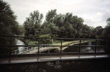 Southern junction of the Thames with the Bulstake Stream, Oxford. 1997