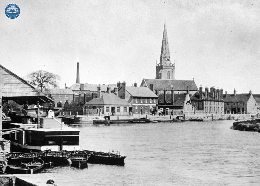 Abingdon, St Helen's Wharf. c 1900