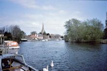 The river at Abingdon