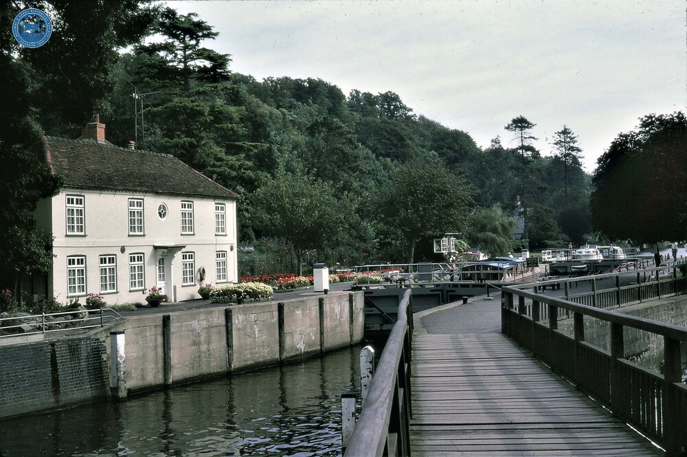 Marsh Lock. Autumn 1978