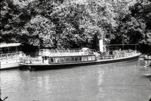Salters Steamer Cliveden at Osney Lock, River Thames, 1956 (From Steam on Canals Sub-Collection) 