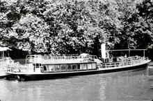 Salters Steamer Cliveden at Osney Lock, River Thames, 1956 (From Steam on Canals Sub-Collection) 