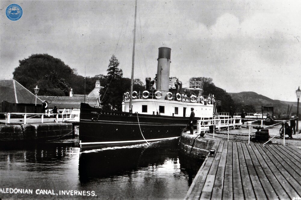 Caledonian Canal PS Gondolier, at Inverness
