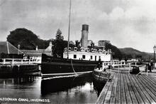 Caledonian Canal PS Gondolier, at Inverness