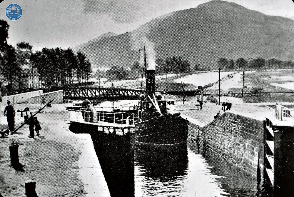  Steam fishing vessel in Banavie Locks