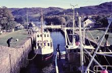 Caledonian Canal. Fort Augustus, Inverness-shire. Lock No 4.