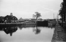 Looking up Muirtown Locks, Caledonian Canal, 1966