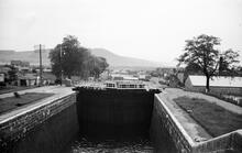 Neptune's Staircase, Fort William, Caledonian Canal, 1966