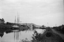 Above Muirtown Locks, Caledonian Canal, 1966