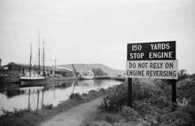 Above Muirtown Locks,  Caledonian Canal, 1966