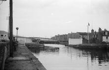 Swing Bridge, Fort William, Caledonian Canal, 1966