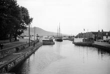 Swing Bridge, Fort William, Caledonian Canal, 1966