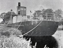  Steam ice breaker “Conway” on Crinan Canal