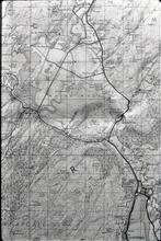 Copy of 1in O/S map showing route of Crinan Canal