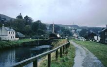 Puffer GLENSHIRA in Lock 3, Crinan Canal, 1970