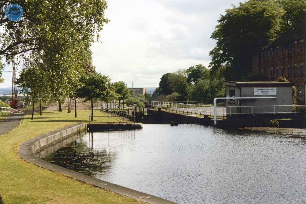 Falkirk Locks 1989