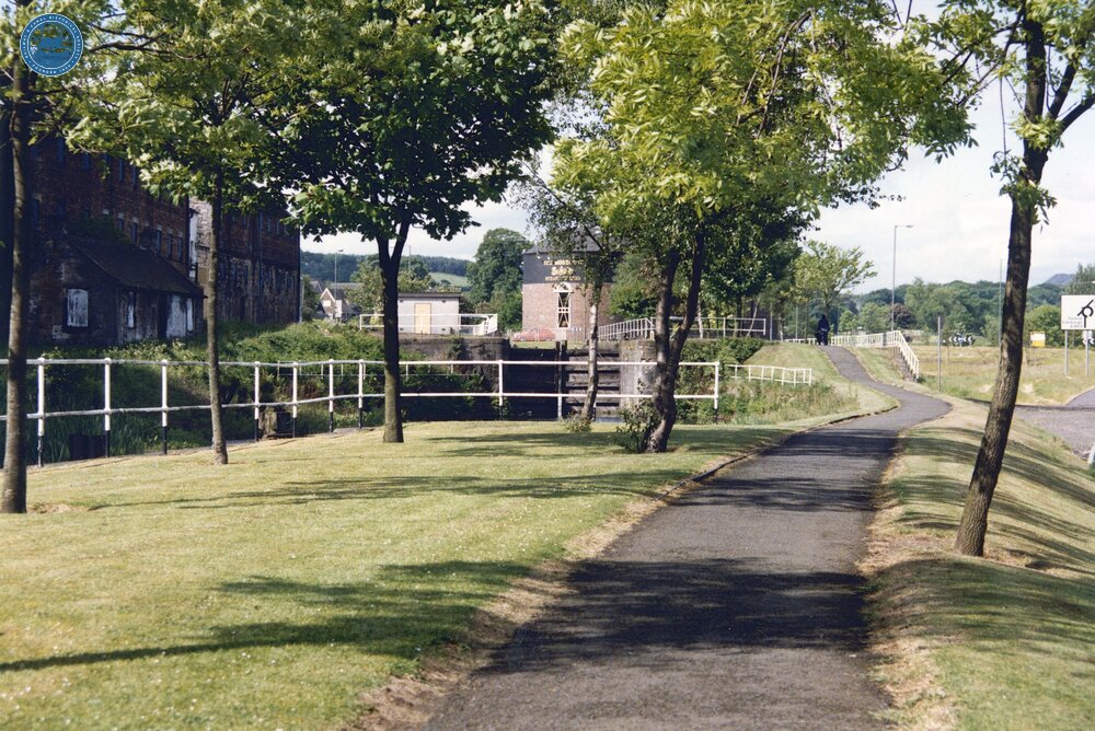 Falkirk Locks 1989