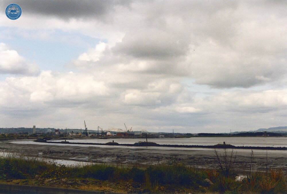 Grangemouth River Carron from Dock to Firth of Forth 1989