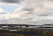 Grangemouth River Carron from Dock to Firth of Forth 1989