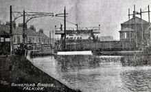 Forth & Clyde Canal Bainsford Bridge, Falkirk. 1920