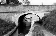Audlem. Bridge 78, carrying the A525 road 