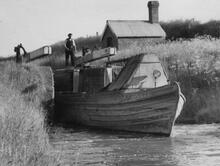 'Apollo' leaving Audlem Lock 4. 18 June 1955