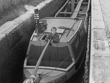 'Alsager' in Audlem Lock 4   (1955)